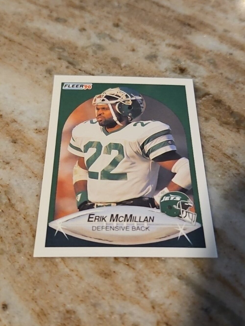 1990 Fleer - Erik McMillan #365